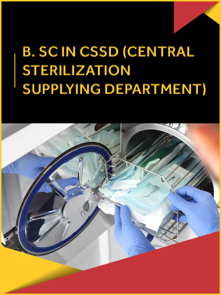B.Sc. in Central Sterilization Supply Department Course/College in Haryana