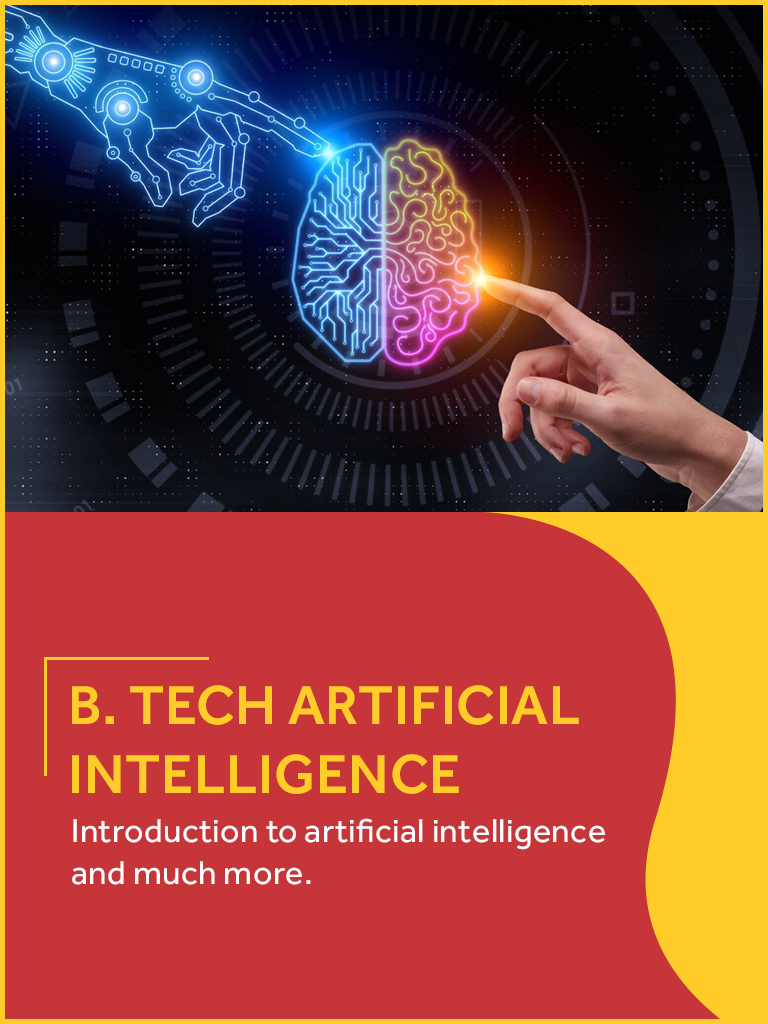 B. Tech/BE in Artificial Intelligence in Haryana, India