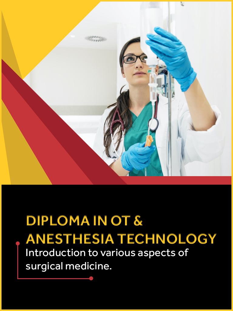 Diploma in OT and Anaesthesia Technology in Haryana, India