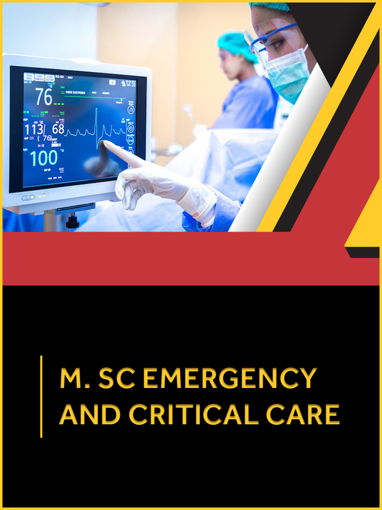 M. Sc. Emergency And Critical Care Course/College in Haryana