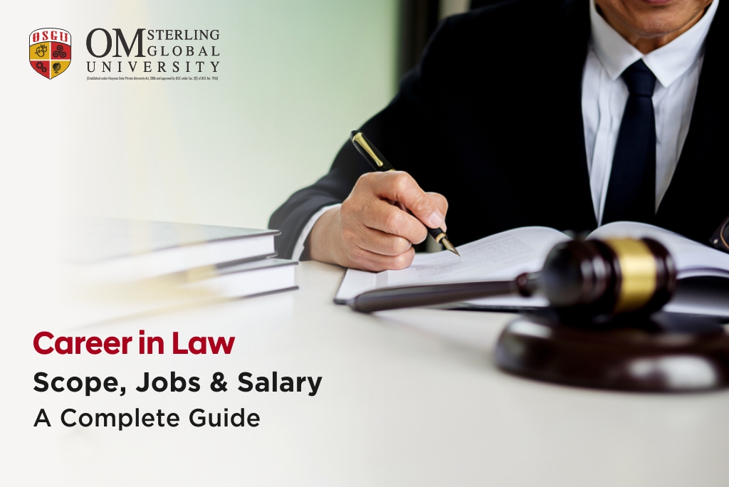 OSGU's (Blog) Career in Law Scope, Jobs and Salary Om Sterling