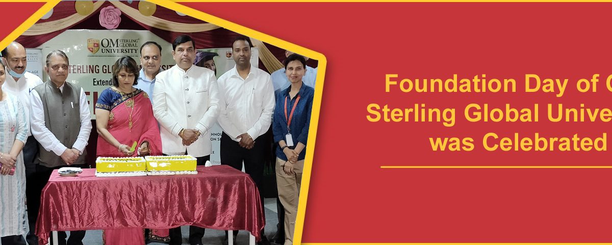 Foundation Day of Om Sterling Global University was Celebrated
