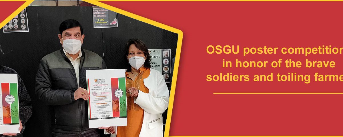 OSGU poster competition in honor of the brave soldiers and toiling farmers