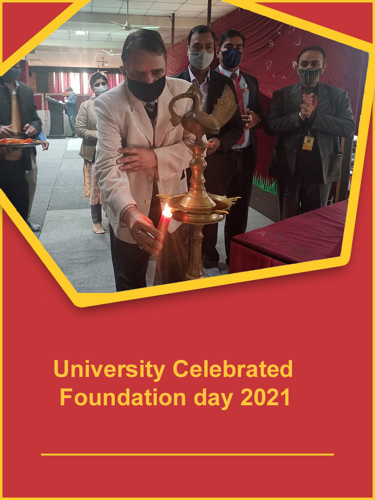 University Celebrated Foundation day 2021
