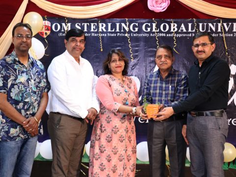 Euphoria... Welcoming the Freshers ...Program held at Om Sterling Global University (OSGU)