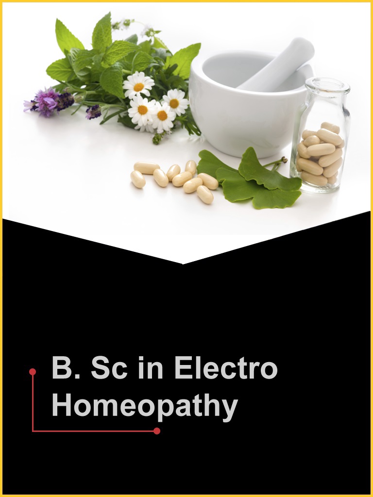B. Sc in Electro Homeopathy OSGU Hisar