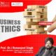 Business ethics is the application of ethical values to business behavior