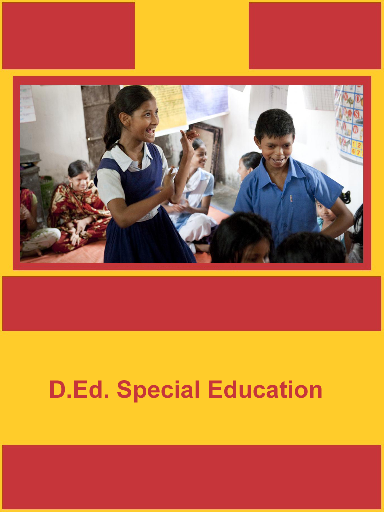 D.Ed. Special Education OSGU Hisar
