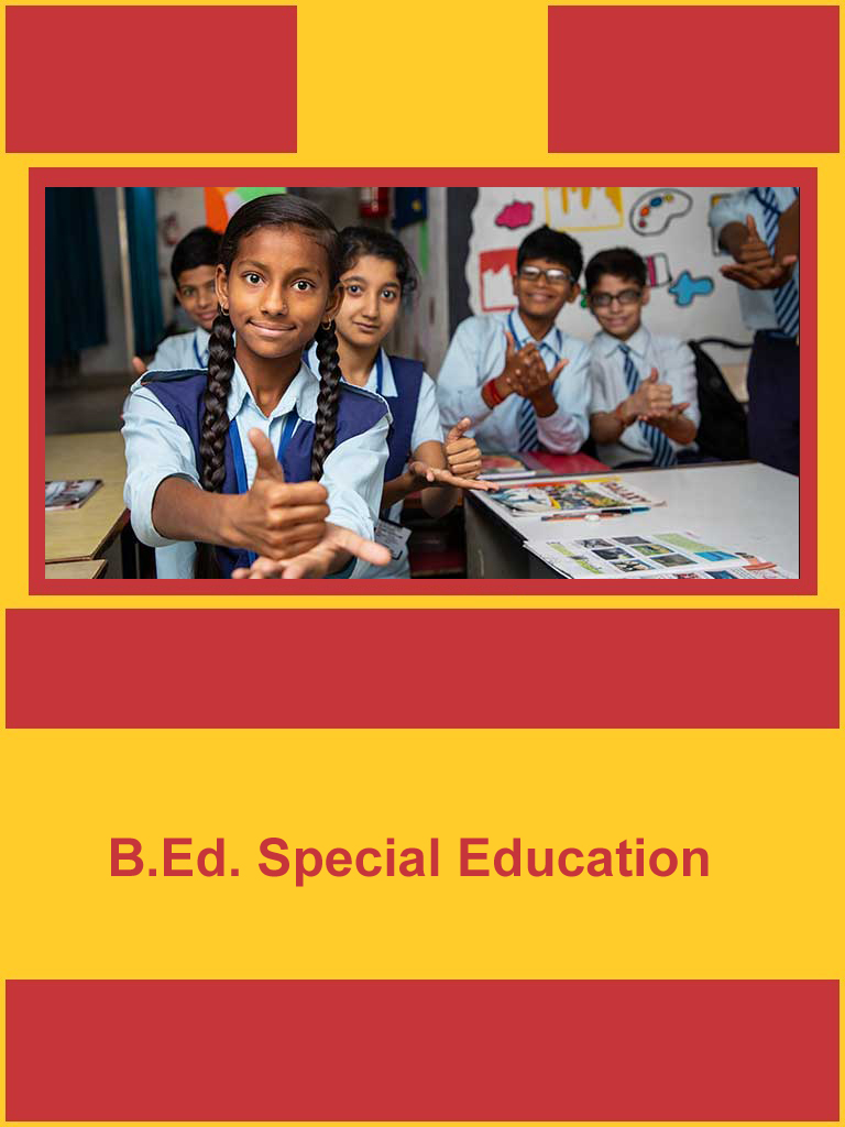 B.Ed. Special Education OSGU Hisar