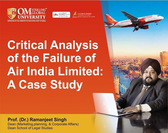 Critical Analysis of the Failure of Air India Limited