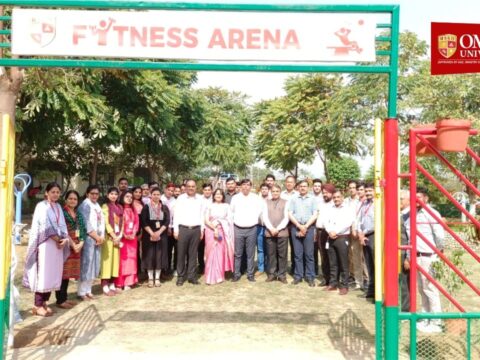 On the occasion of completion of 3 years of Om Sterling Global University, its Foundation day was celebrated