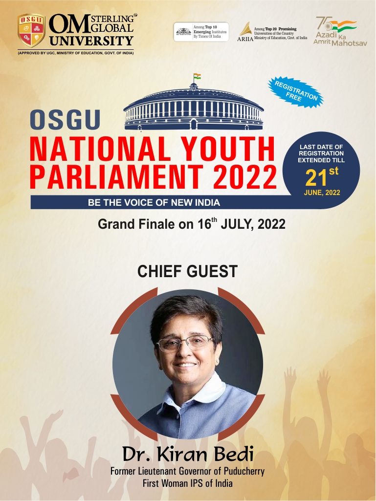 OSGU NATIONAL YOUTH PARLIAMENT 2022