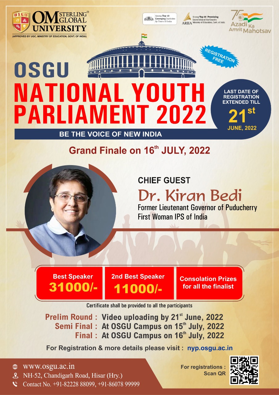 OSGU National Youth Parliament 2022