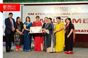International Womens Day was organized in the premises of Om Sterling Global University Hisar 1