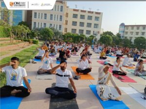 The International Day of Yoga is observed every year on June 21. Om Sterling Global University passes on its wishes for the day 2