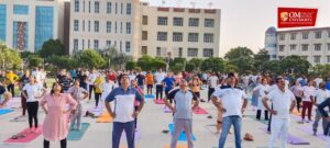 Yoga Shivir was organized under the association with Department of AYUSH and Haryana Yog Aayog at Om Sterling Global University 3