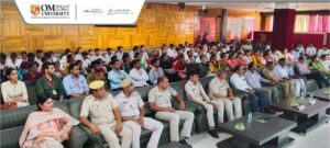 ome glimpses of An Awareness Program on Road Safety organized by Om Sterling Global University in association with District Legal Services Authority Hisar