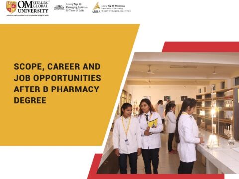 Scope, Career, and Job Opportunities after B Pharmacy Degree