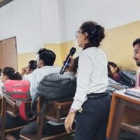 TCS NQT (National Qualifier Test for Jobs) session by TCS officials on OSGU campus for job prospects