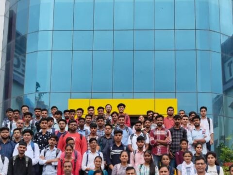 TCS NQT (National Qualifier Test for Jobs) session by TCS officials on OSGU campus for job prospects