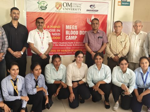 OSGU Family donated 200 Units of Blood