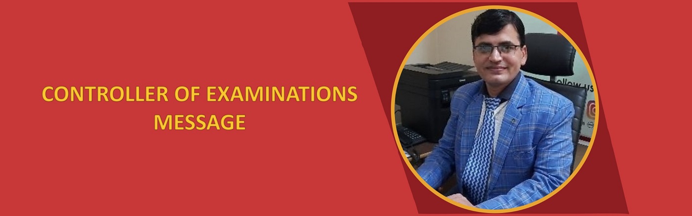 Controller of Examinations Message OSGU Hisar
