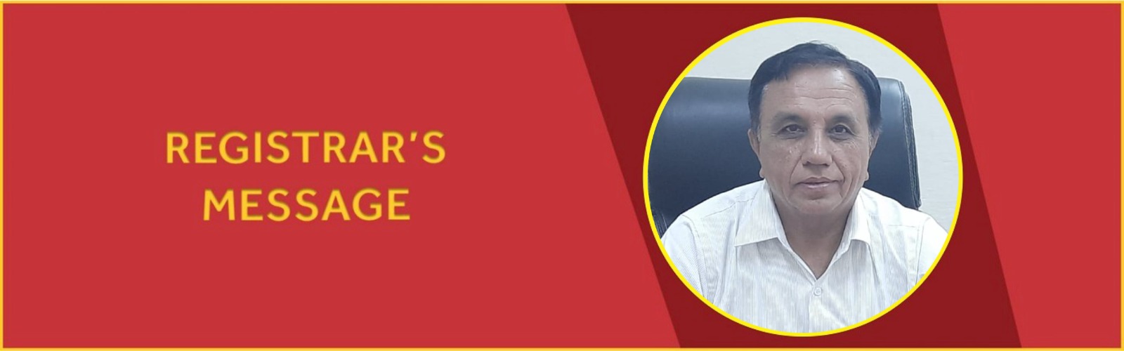 Dr. Satyavir Singh Registrar, OSGU Hisar