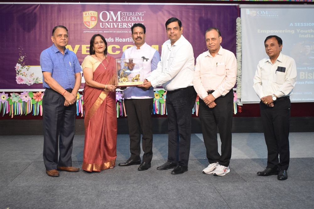 OSGU proudly organized a seminar on Empowering Youth for a Drug-Free India