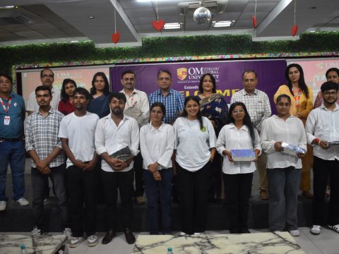 Om Sterling Global University organized Talent Hunt Program