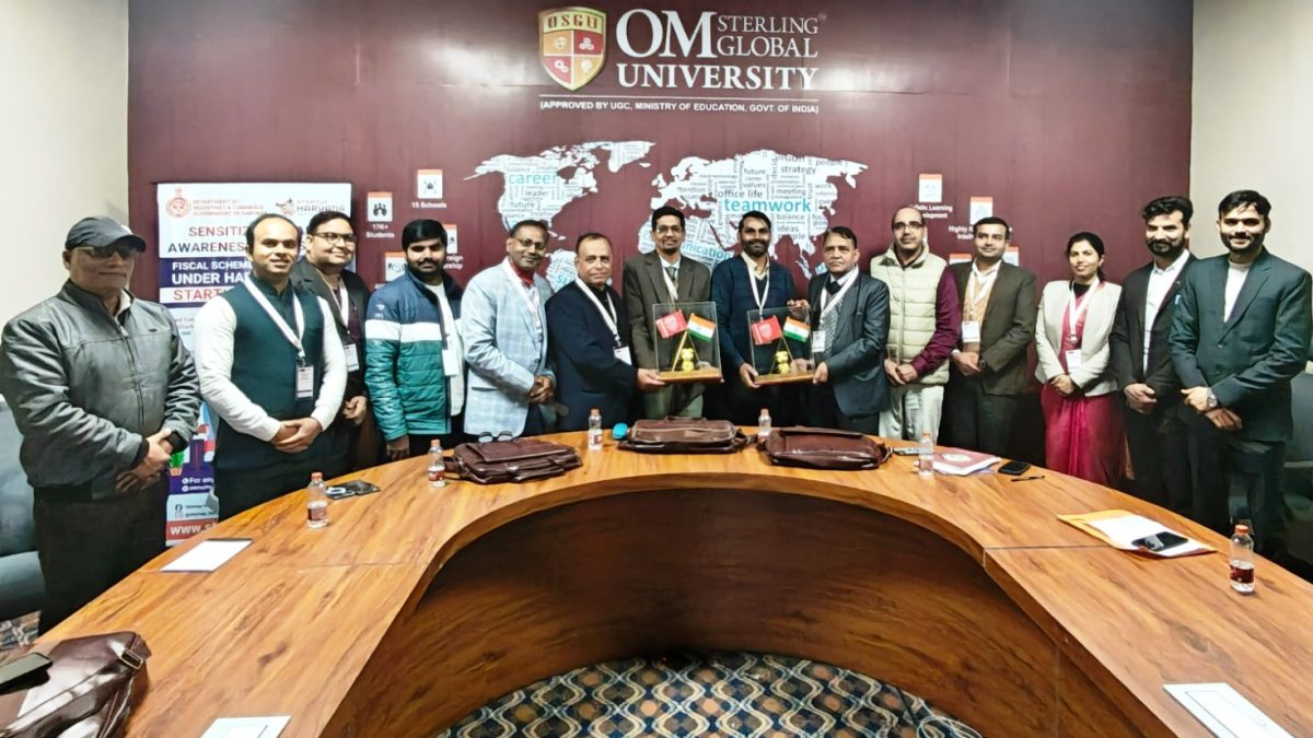 We are proud to share the successful completion of the Sensitization & Awareness Workshop for Startups at Om Sterling Global University