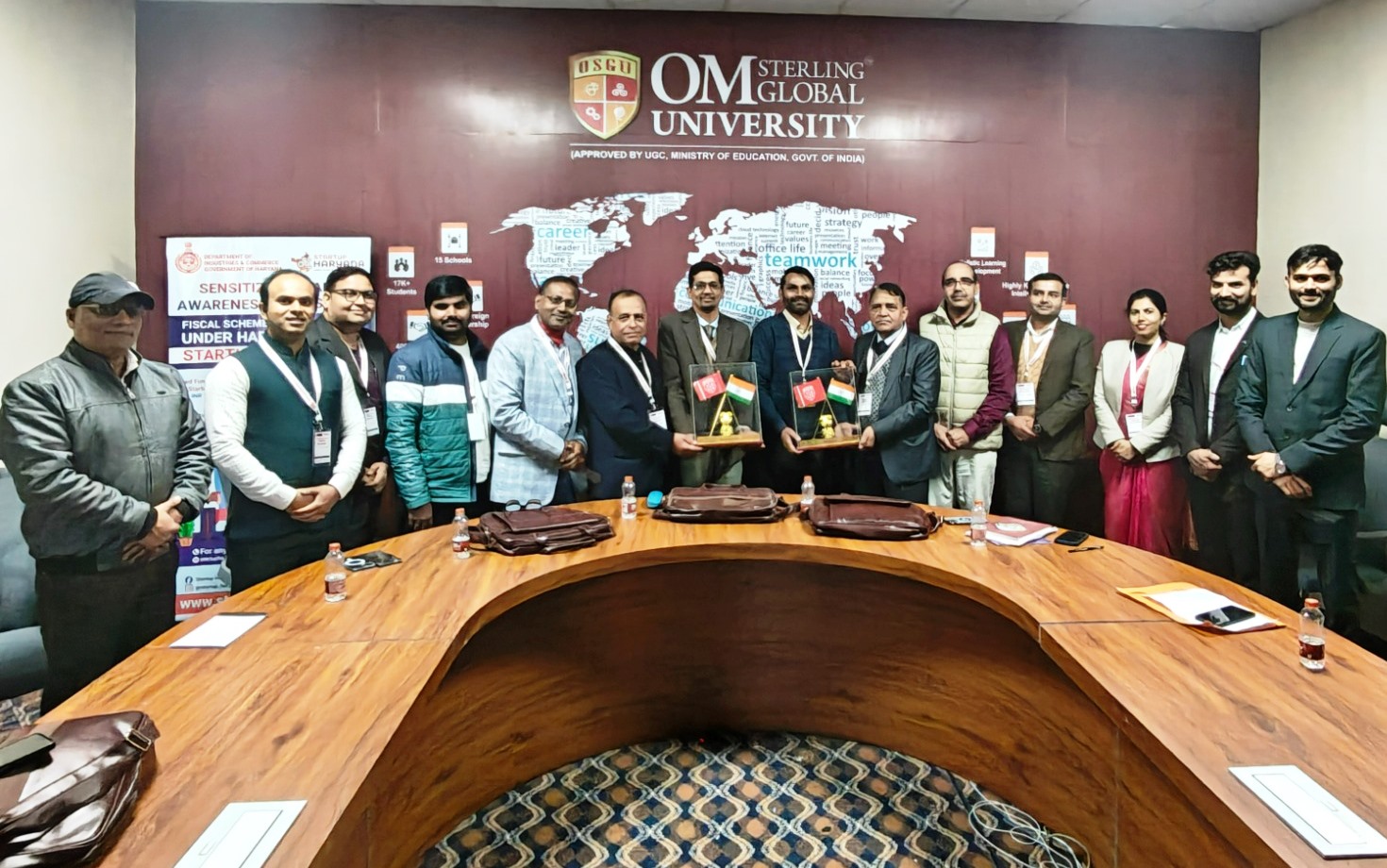 We are proud to share the successful completion of the Sensitization & Awareness Workshop for Startups at Om Sterling Global University