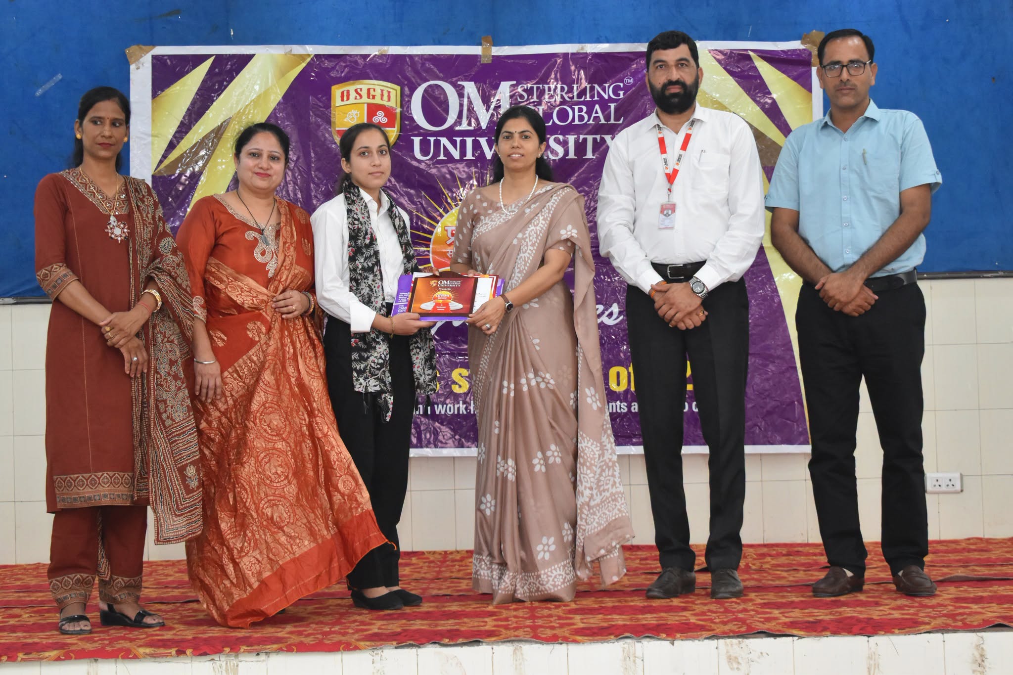 Om Sterling Global University (OSGU) successfully organized ‘Pratibha Samman Samaroh 2026’ in Fatehabad