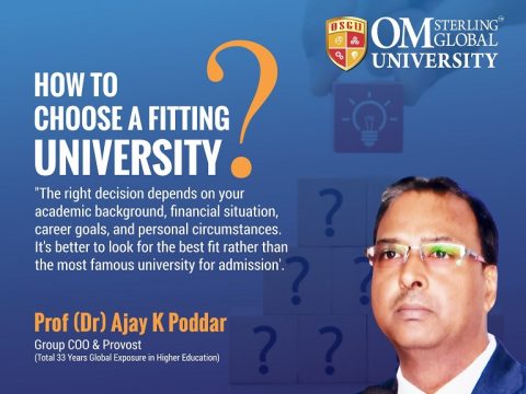 Choosing a right university for pursuing higher education