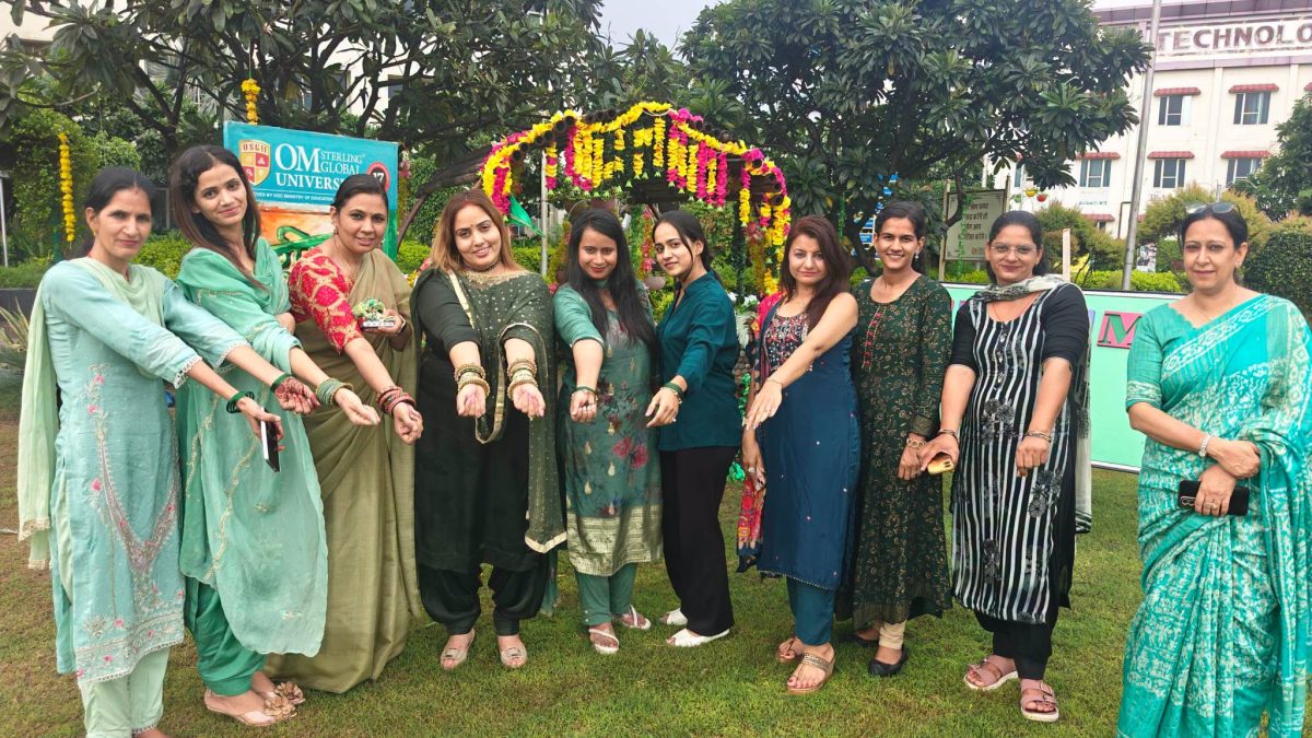 Hariyali Teej Celebrations at OSGU
