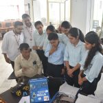 Students assembling a working Robot Car during the Robotics Design and Skills Workshop at OSGU, Hisar. 7